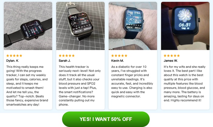 Aptofit Smartwatch Reviews: TrackPro Blood Sugar Monitor Canada