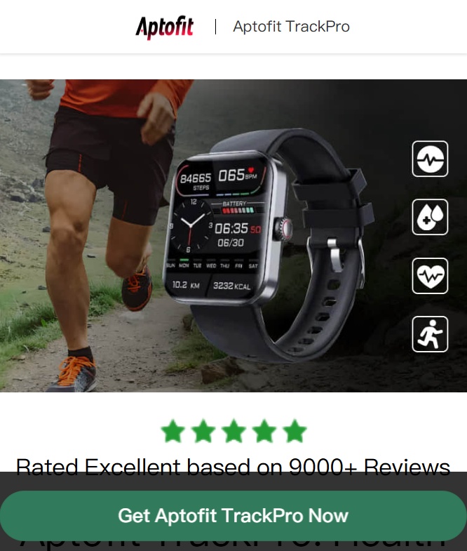 Aptofit Smartwatch Review: Why Toronto's Health Scene is Going Crazy for TrackPro