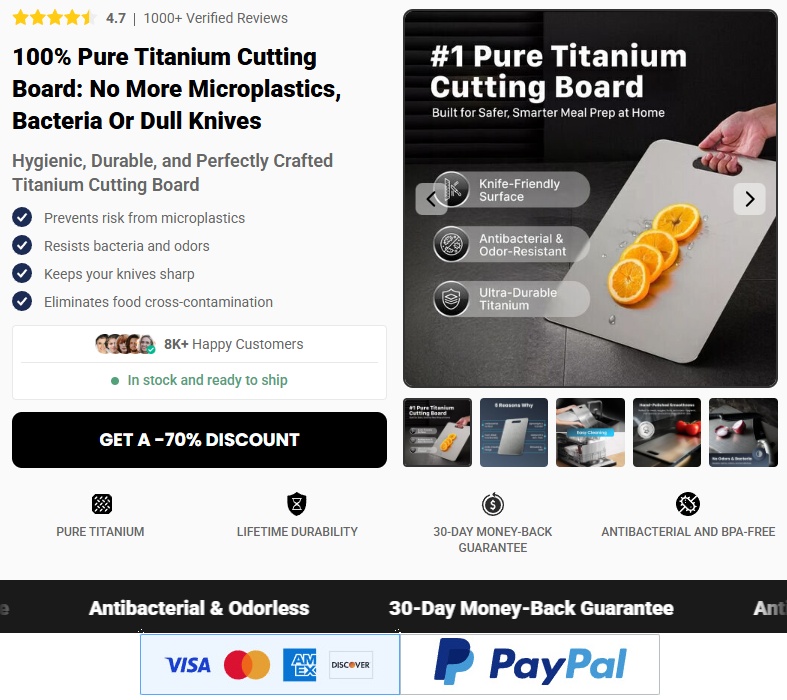 Katuchef Reviews: Legit Titanium Cutting Board Worth Buying?